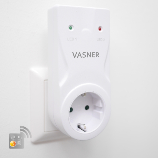 VASNER Steckdosen-Empfänger für Funk-Thermostat System