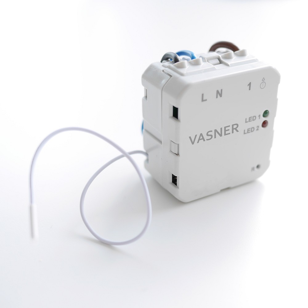 VASNER Funk-Thermostat Unterputz-Empfänger VUP, Ergänzung zu Funk-Raumthermostat  Sender VFTB, Thermostate, Heizen & Wärme