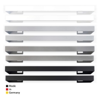 Infrarotheizung Handtuchhalter Handtuchtrockner weiß silber grau schwarz Citara Serie