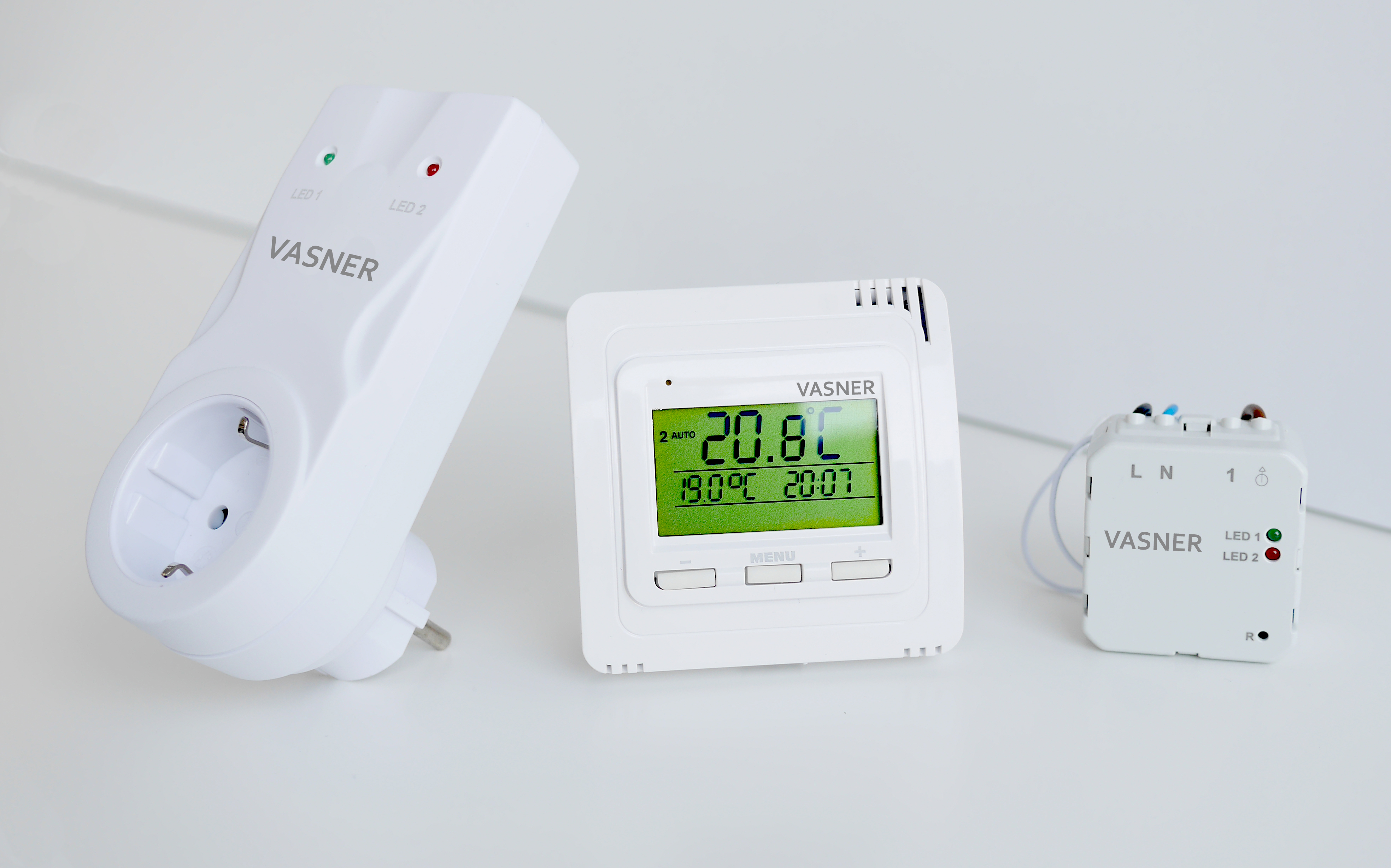Infrarotheizung Kosten Sparen mit dem Funk Thermostat Set VFTB von VASNER
