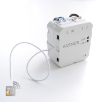 VASNER Funk-Thermostat Unterputz-Empfänger VUP, Ergänzung zu Funk-Raumthermostat Sender VFTB